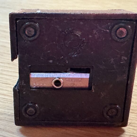 Eiffel Tower Diecast Pencil Sharpener, Antique Bronze Finish - Picture 10 of 12